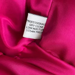 Vintage Fuchsia Pink Trench Coat Womens Size 14 Wool Double Breasted Glam 80s thumbnail 10