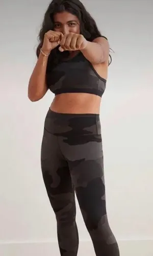 Aerie Camo Green Leggings thumbnail 1