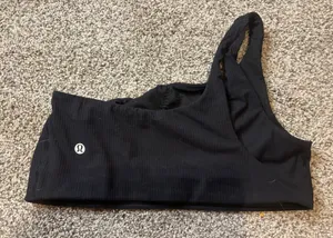 Lululemon Ribbed One-Shoulder Bra Align 10 thumbnail 1