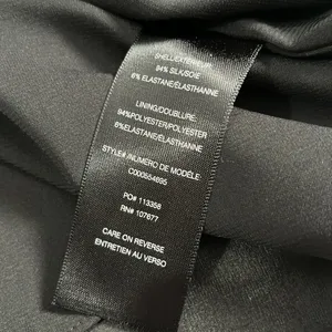 Alice + Olivia Black Racer Back Dress Size L NWT thumbnail 5