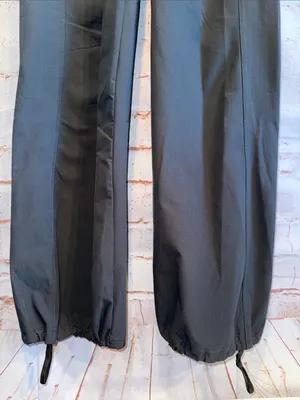REI women’s S pull on Dark Gray Drawstring Jogger Pants pockets toggle thumbnail 4