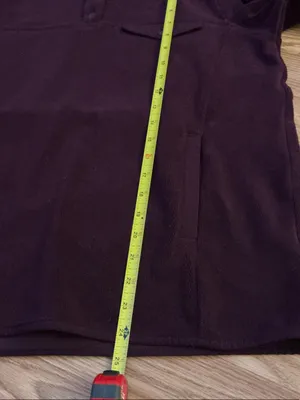 32 Degrees Women's Burgundy Snap-Front Fleece Pullover Size Small thumbnail 5