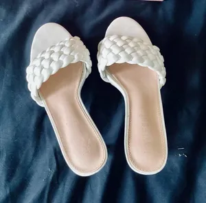 KAYLEEN Slip On Heels White Size 8.5 thumbnail 5