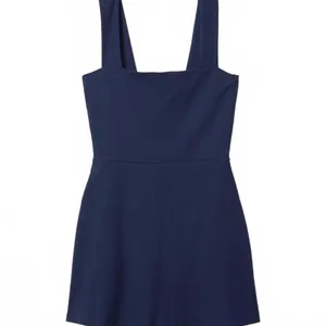 Victoria's Secret PINK Rib Square Neck Active Dress Navy Blue Women's Size Large thumbnail 3