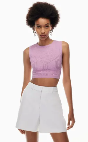 Aritzia Babaton Pointelle Tank thumbnail 3