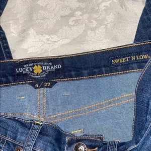 Lucky‎ brand women’s Dayton sweet n low bootcut jeans size 4 thumbnail 7