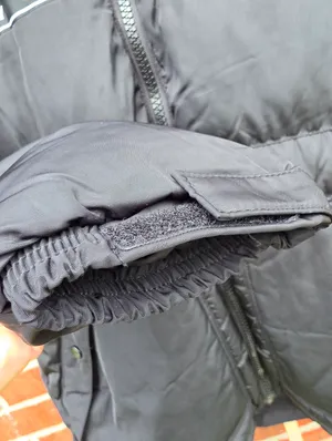 DKNY Puffer Black Sherpa Lined Jacket XL thumbnail 4