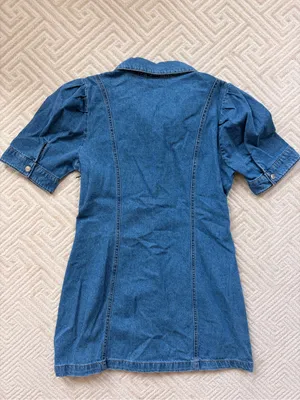 Sincerely Jules Denim Mini Dress thumbnail 3
