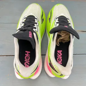 Hoka Mach X 3 Womens Running Shoes Lime Green White Pink 1168721 WNL US 8B thumbnail 4