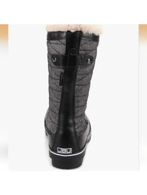Jambu Womens Chilly Tall Boot Size 7 M Black Waterproof Cold Winter Warm Rain thumbnail 8