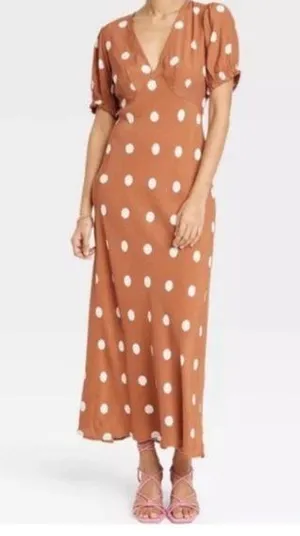 A New Day polka dot Maxi dress thumbnail 1
