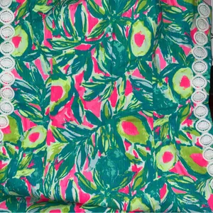 Lilly Pulitzer Mila Shift Dress Guac & Roll Avocado Green Pink 4 NWT Designer thumbnail 9