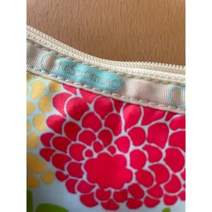 LeSportSac Mini Tote Shoulder Bag in Bright Peony Print thumbnail 5