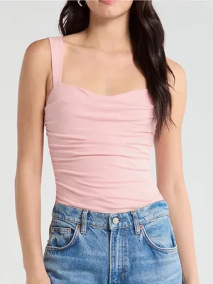 Reformation Trish Ruched Tank thumbnail 1