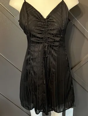 SHEIN Ruched Front Dress Size Large thumbnail 1