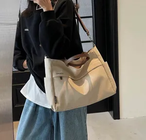 Canvas tote bag Tan thumbnail 4