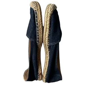 Franco Sarto Denim Whip Espadrille Flats Size 11‎ thumbnail 4