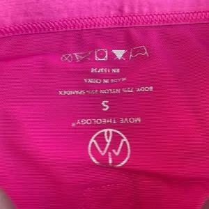Move Theology Womens Strappy Racerback Sports Bra Magenta Pink Size S thumbnail 3