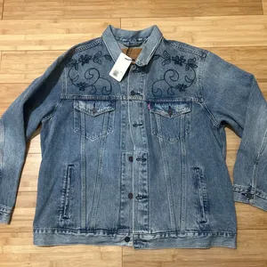Levi’s denim jacket with embroidery thumbnail 1