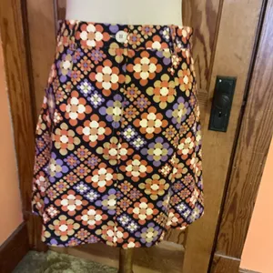 Princess Highway Floral Mini Skirt Size 10 Retro Mod 70s Style thumbnail 14
