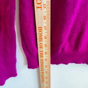 Charter Club Luxury 100% Cashmere Sweater Pullover Soft Luxury Luxe‎ Pink Medium thumbnail 5