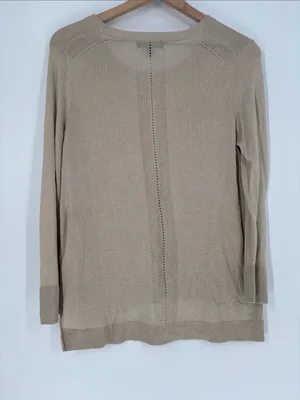 Banana republic small long sleeve lightweight sheer sweater thumbnail 4