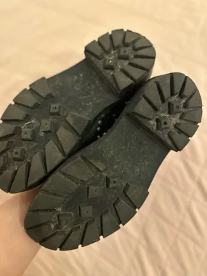 Zara Black Studded Boots thumbnail 8