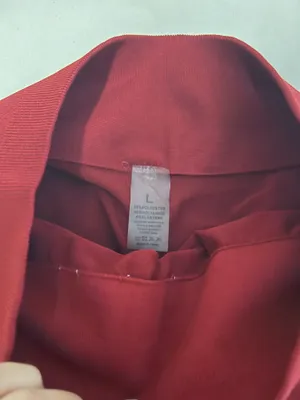 Red biker shorts Size L thumbnail 2