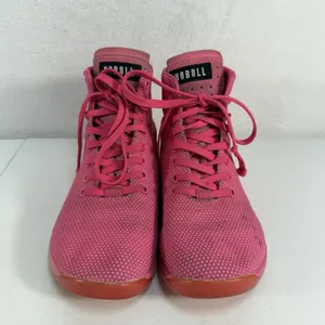 NOBULL No‎ Bull Women 8 High Top Sneaker Trainer Pink SuperFabric Training Shoes thumbnail 5