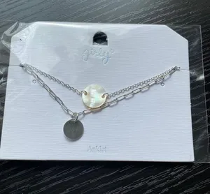 Girly basic classic anklet Silver thumbnail 1