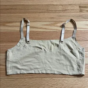 Calvin Klein Beige seamless unlined bra thumbnail 4