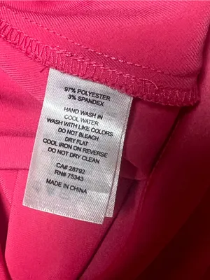 Rachel Zoe Hot Pink Satin Midi Slip Skirt Fuchsia Size 2 thumbnail 3