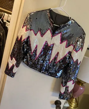 Sequin western jacket Multiple thumbnail 1