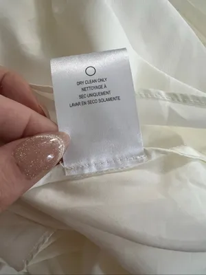 NWT Sachin Babi Caden Ivory Bridal Babydoll Mini Dress Balloon Sleeve L thumbnail 8