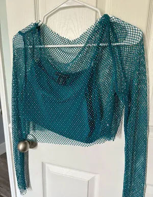 Sincerely Jules rhinestone top  thumbnail 1