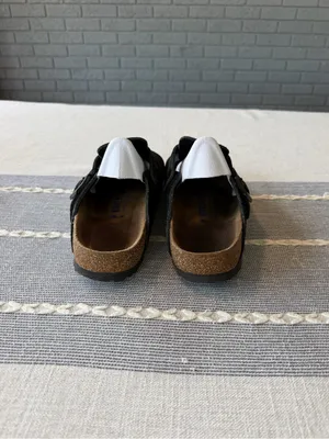 Birkenstock Boston Clogs Soft Footbed Black Size 39 Women’s 8 thumbnail 6