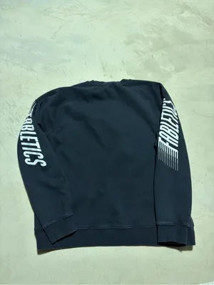 Fabletics Black Sweatshirt with White Sleeve Logo XXL thumbnail 5