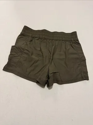 Avalanche Olive Women's Elastic-Waist Athletic Shorts thumbnail 5