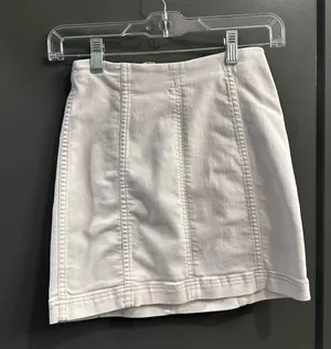 Free People White Skirt thumbnail 1