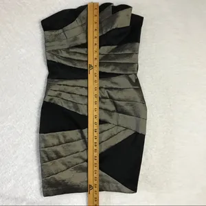 Jessica McClintock 90s Iridescent Formal Vintage Short Dress Holiday‎ Christmas thumbnail 10
