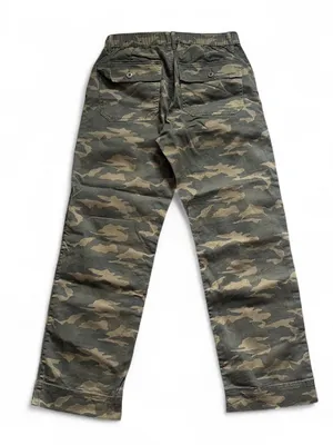American Eagle AE Ex-boyfriend Camo Casual Pants Green Utility Women’s Sz Small thumbnail 5