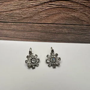 Chloe & Isabel Mirabelle Crystal Flower Drop Earrings thumbnail 1