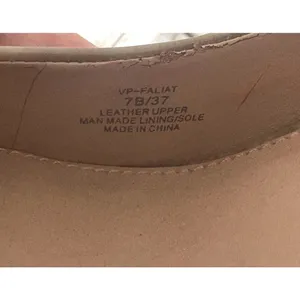 Vince Camuto Faliat‎ Pumps Womens 7B Brown Giraffe Patent Heels Very Good thumbnail 4