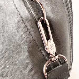 Lululemon Yin Time Bag Black Gym Travel Bag Shoulder Strap Multi Pocket thumbnail 3