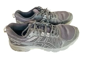 Asics Gel Venture 7 womens sz 8 running hiking shoes dark grey thumbnail 1