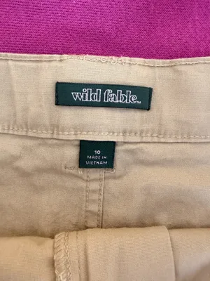 Wild Fable | Khaki Cotton Mini Skirt | Size 10 — NWT 🏷️ thumbnail 8