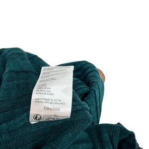 Free People FP Beach Veda Rib Knit Maxi‎ Skirt Teal Drawstring Size Medium thumbnail 11