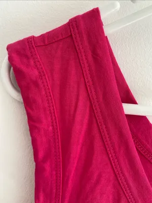 Anatomie Relaxed Made in Italy Tank T-Shirt Pink Size XL thumbnail 3