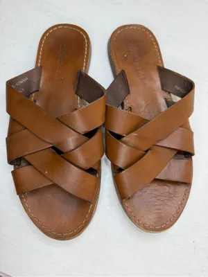 Madewell Boardwalk Woven Slide Sandal sz 8 thumbnail 2