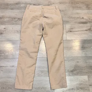 A New Day Khaki Corduroy Stretch Pants Women Size 8 Straight‎ Leg Casual thumbnail 2